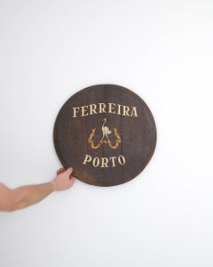 20th Century Portuguese Wine Barrel Wall Decoration