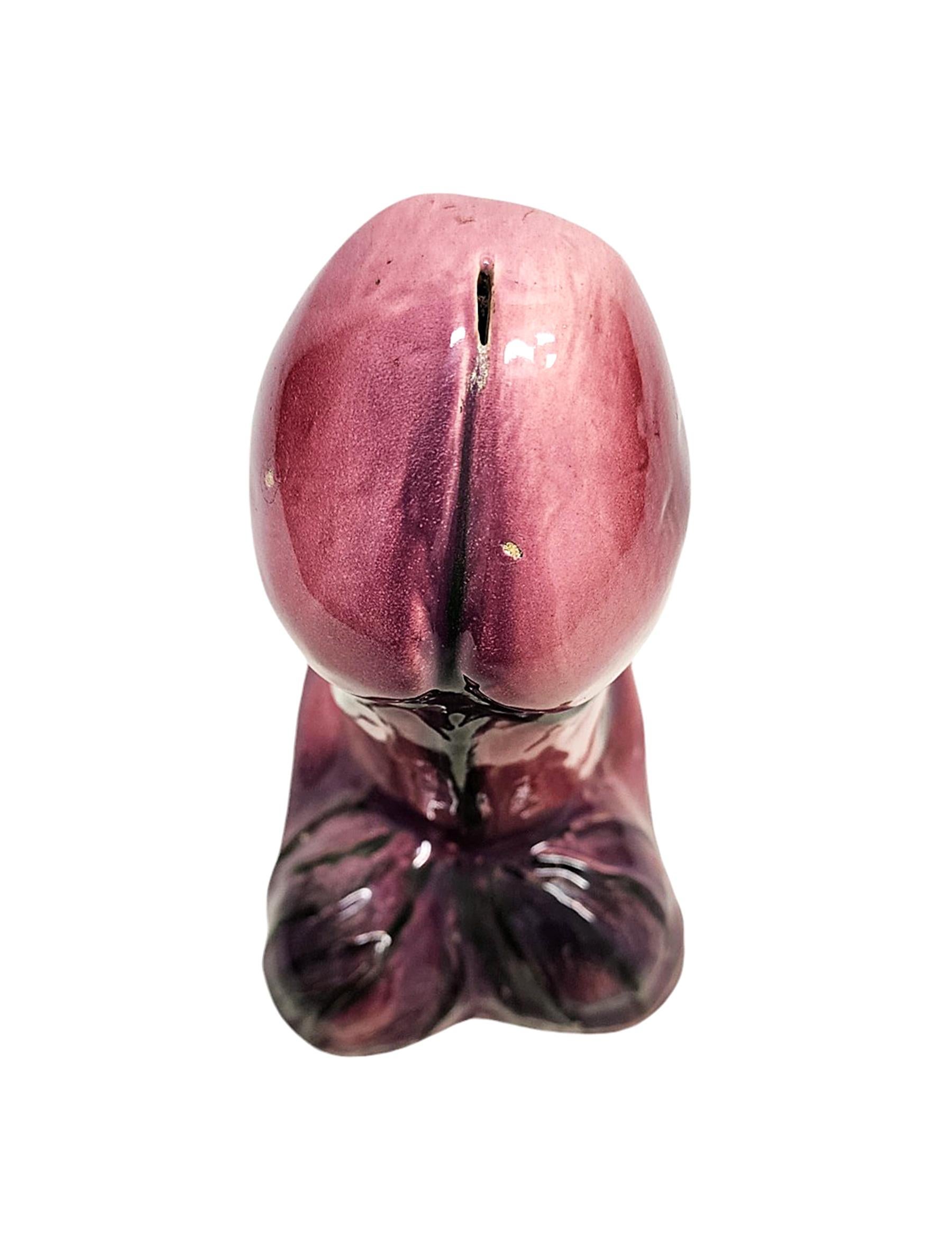 20th Century Post-Modern Glazed Ceramic Penis/Phallic Sculpture, United Kingdom For Sale 2
