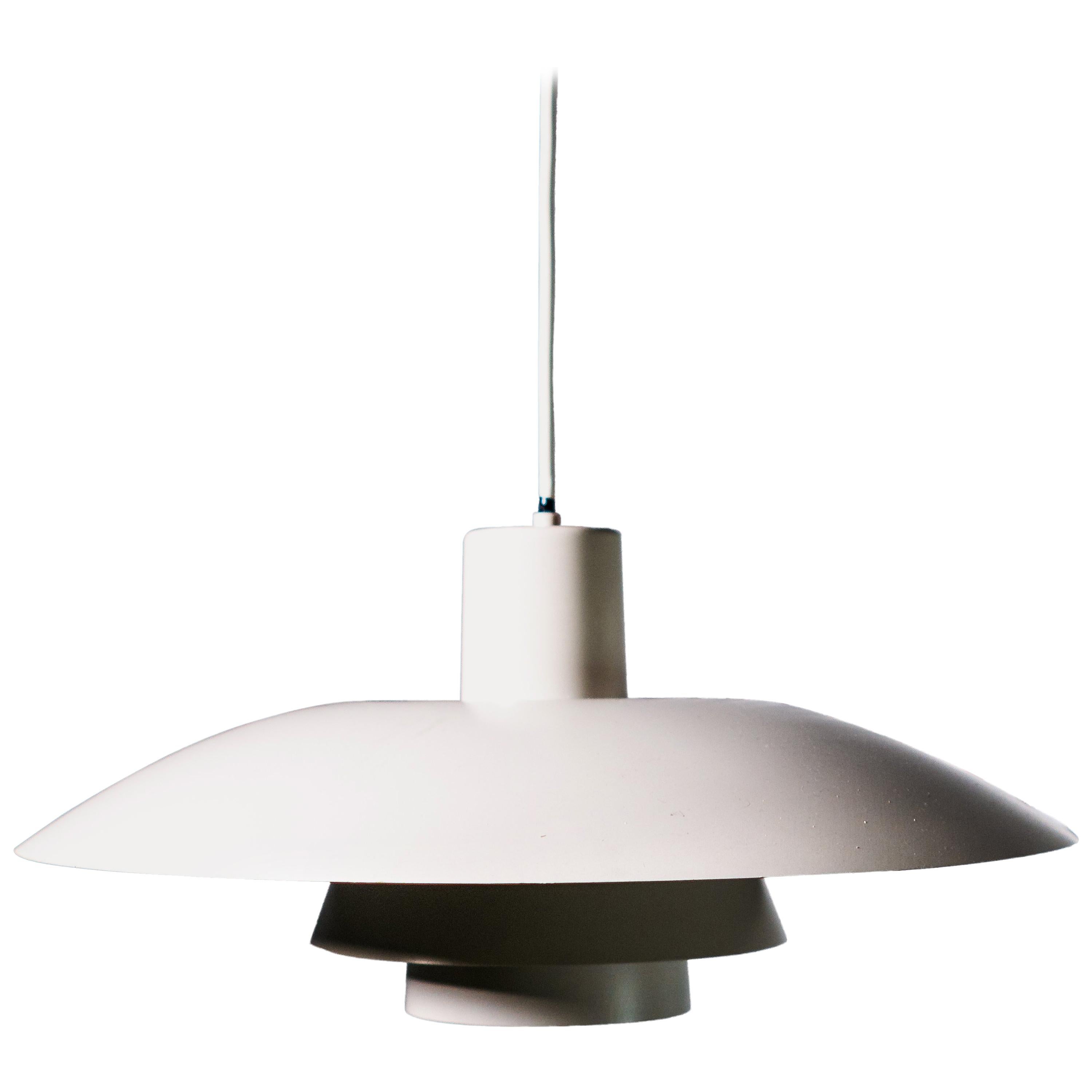 20th Century Poul Henningsen 4/3 Pendant Lamp White