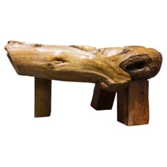 20th Century Primitive Coffee Table in the Style of Hugo Franca
