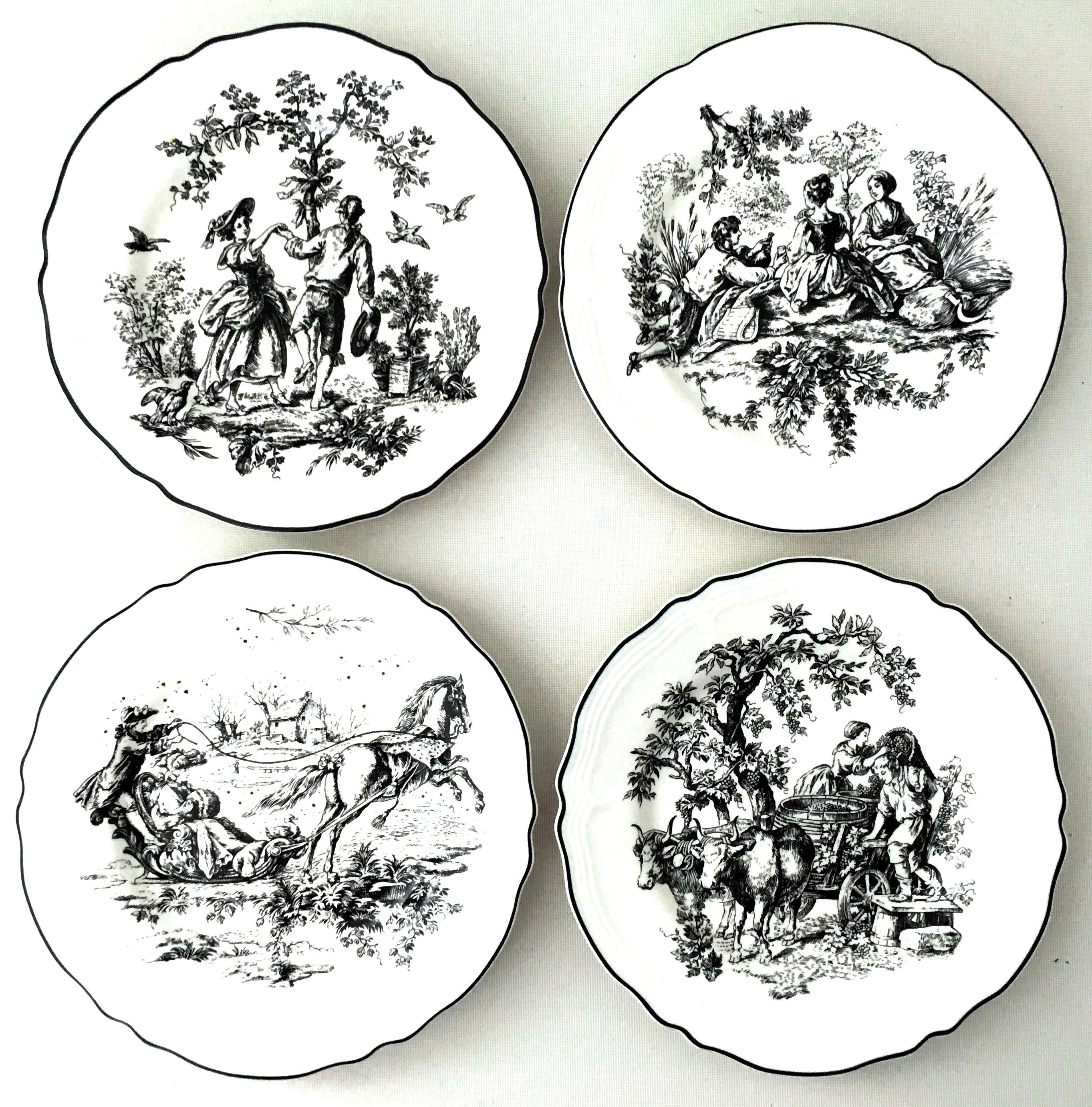 french toile dinnerware sets