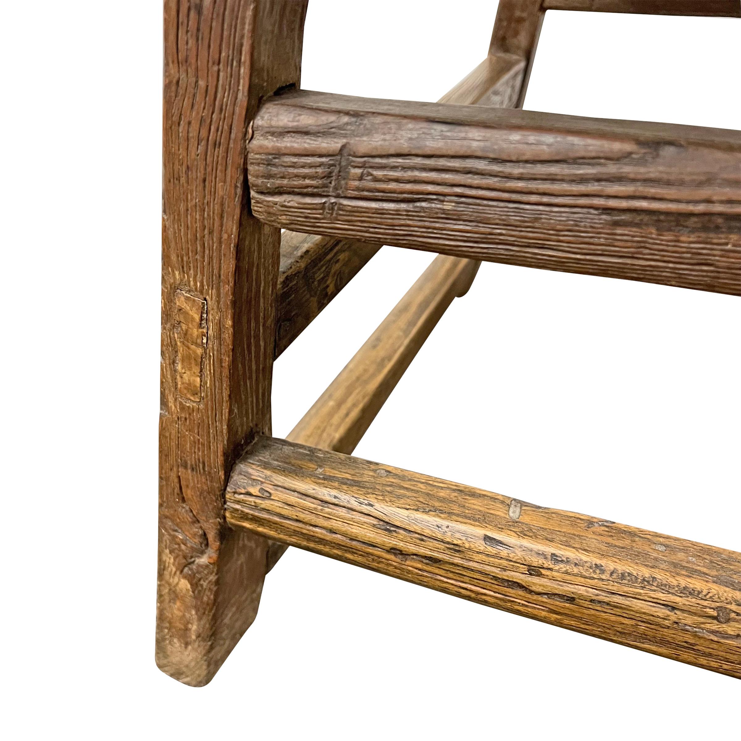 Tabouret ou table d'appoint chinoise provinciale du 20e siècle en vente 7