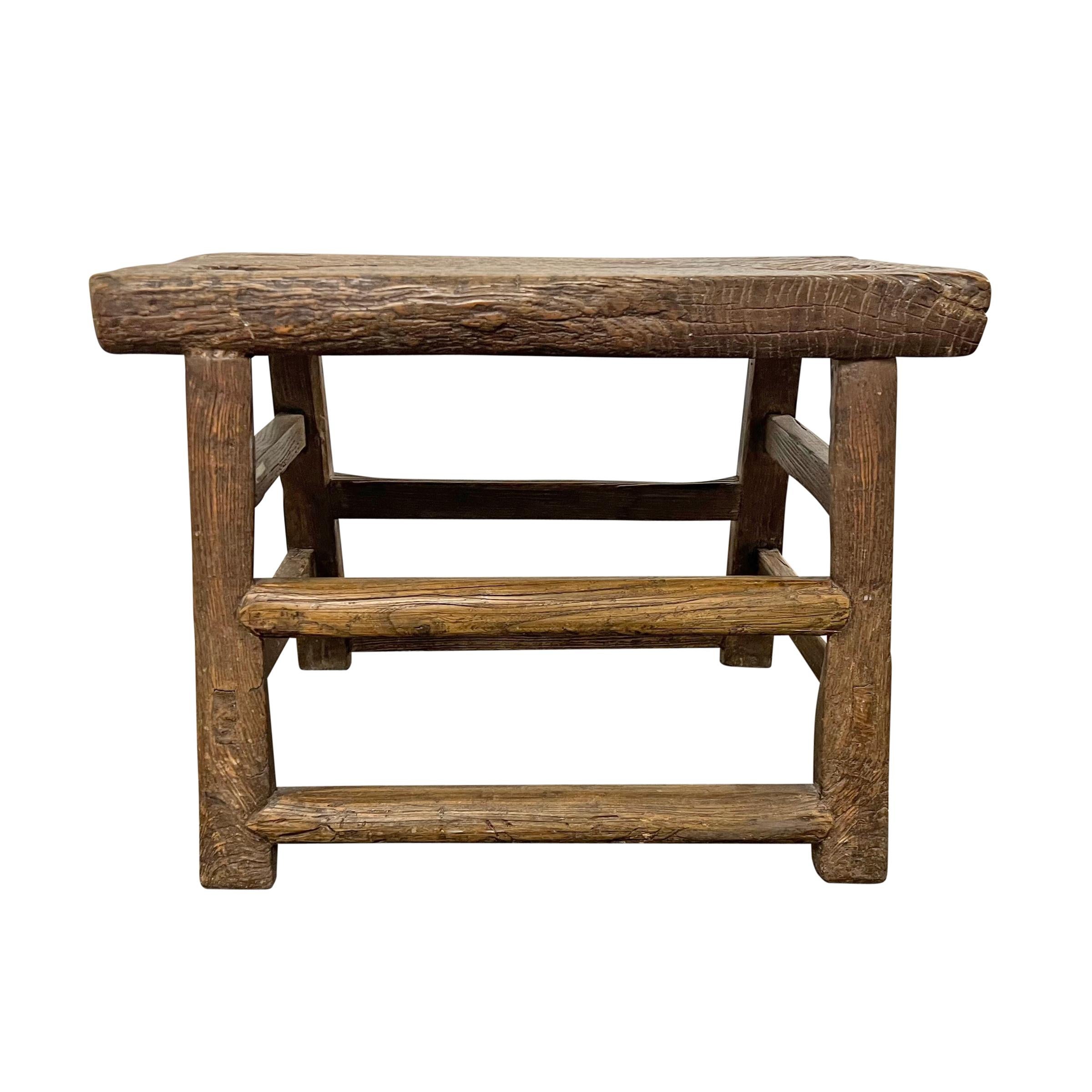 Chinois Tabouret ou table d'appoint chinoise provinciale du 20e siècle en vente