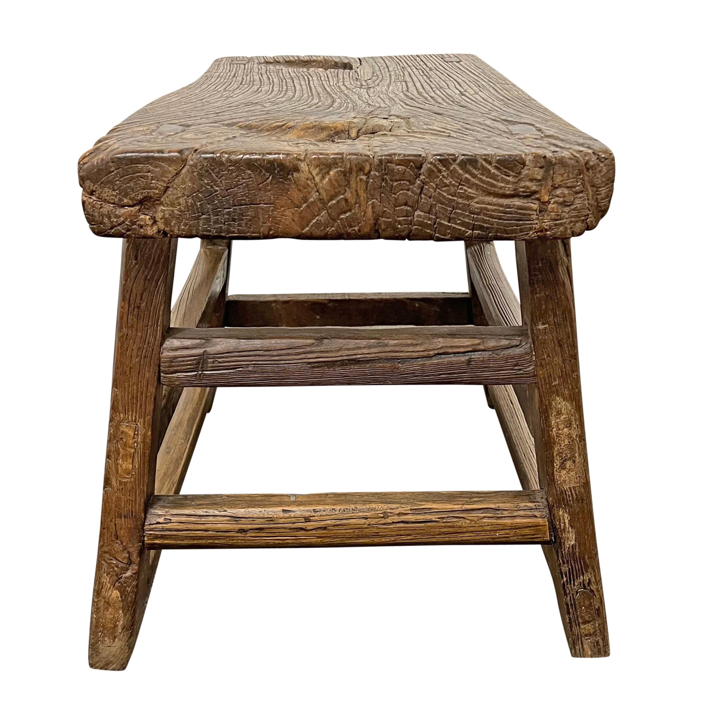 Tabouret ou table d'appoint chinoise provinciale du 20e siècle en vente 1