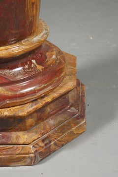 20th Century Quality Marble Pillar / Column in Neoclassical Style