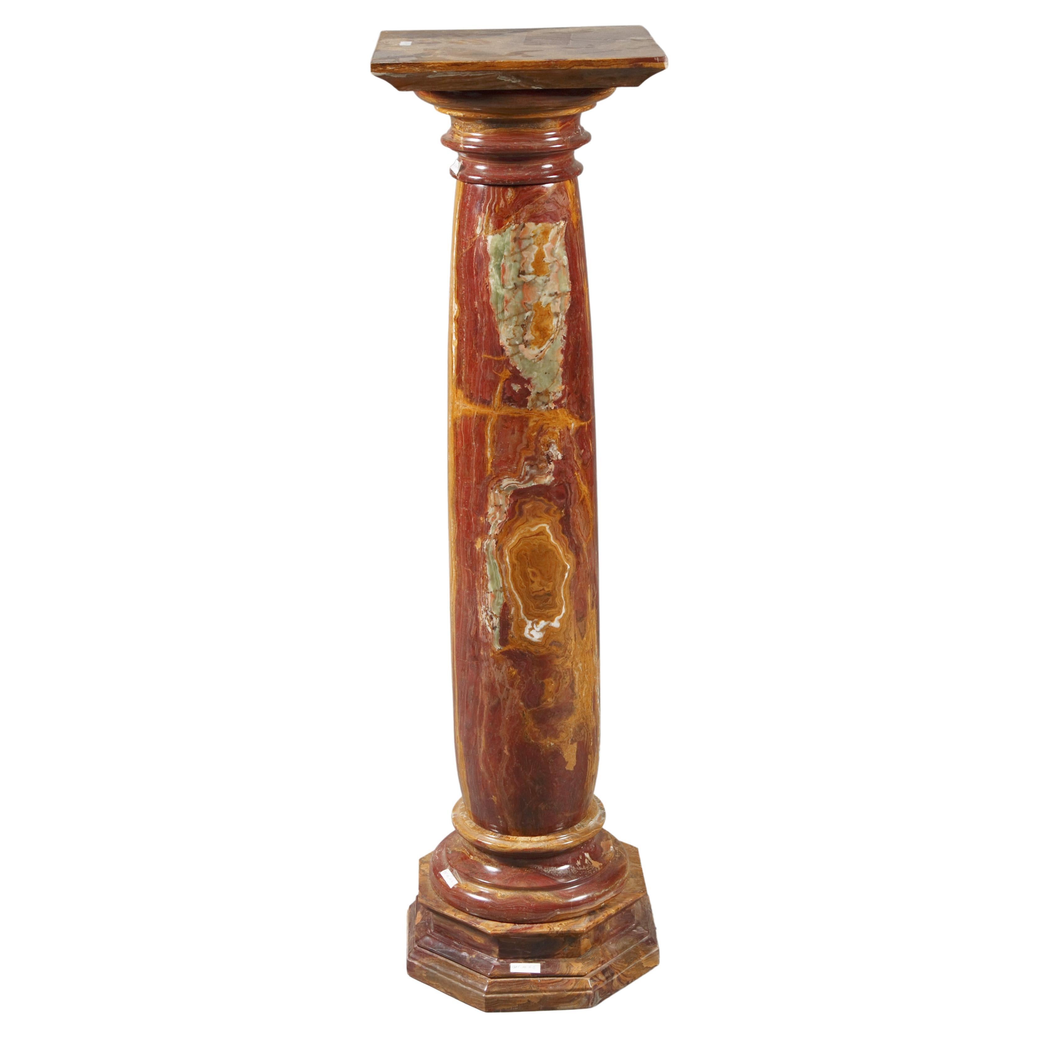 20th Century Quality Marble Pillar / Column in Neoclassical Style