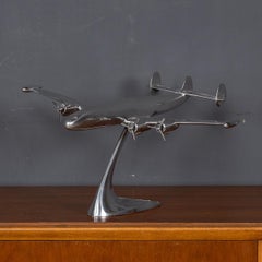 20th Century Quantas Empire Airways Super Constellation Model Plane, c.1950