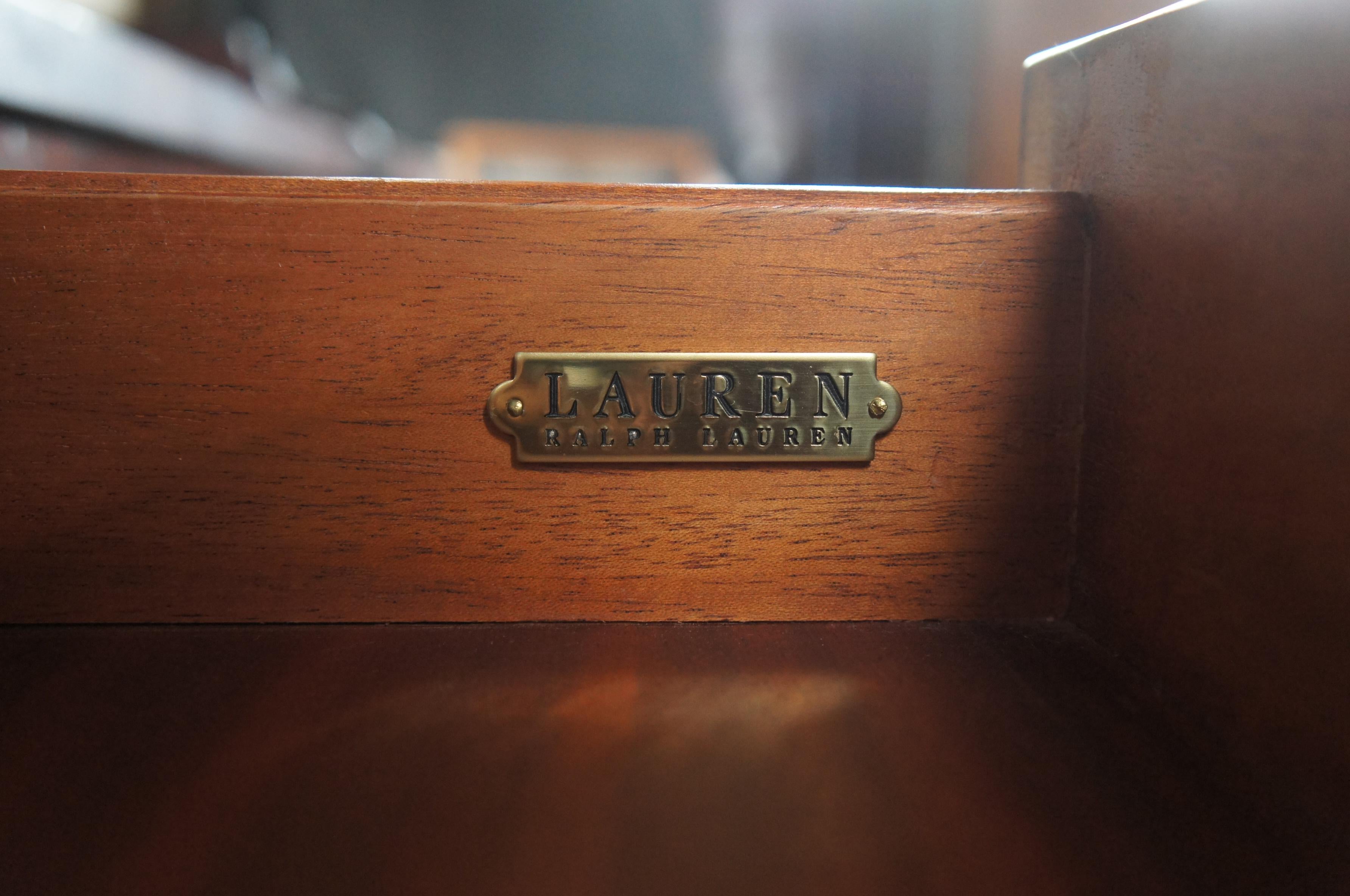 20th Century Ralph Lauren British Colonial Mahogany Buffet Sideboard or Server 2