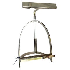 20th Century Ralph Lauren Chrome Easel Table Lamp