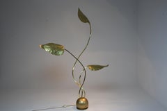 20th Century Rare Brass Floor Lamp by Tommaso Barbi, 1970s