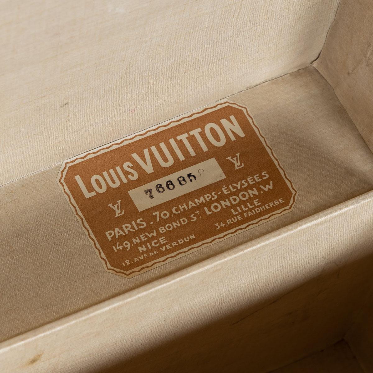20ème siècle Rare malle Louis Vuitton 