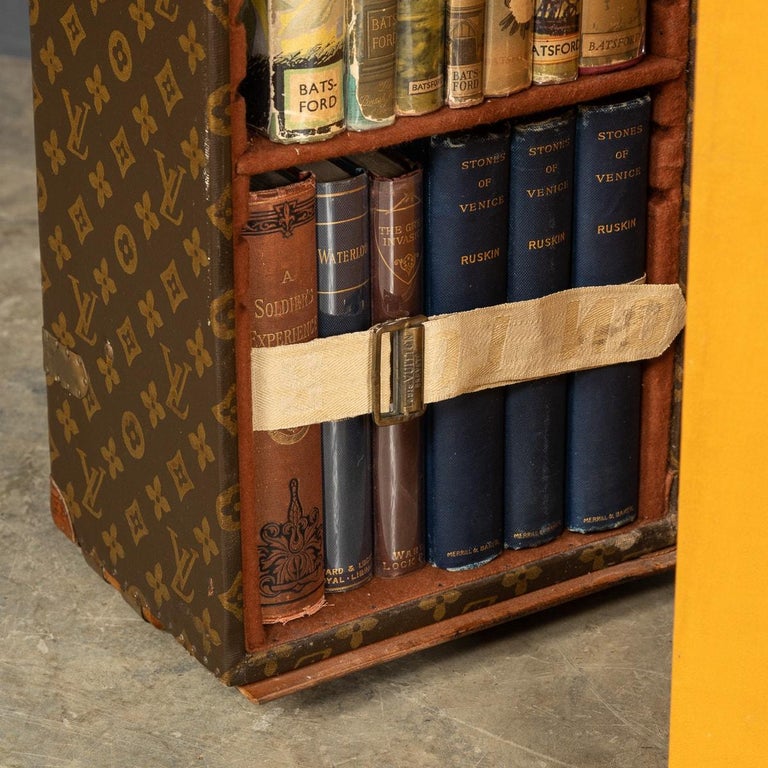 20th Century Rare Louis Vuitton Monogramed Library Trunk, C.1920 at 1stDibs   louis vuitton library trunk, 1800s louis vuitton, louis vuitton custom  trunk