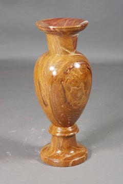 20th Century Red Onyx Marble Vase