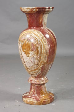 20th Century Red-Onyx Marble Vase