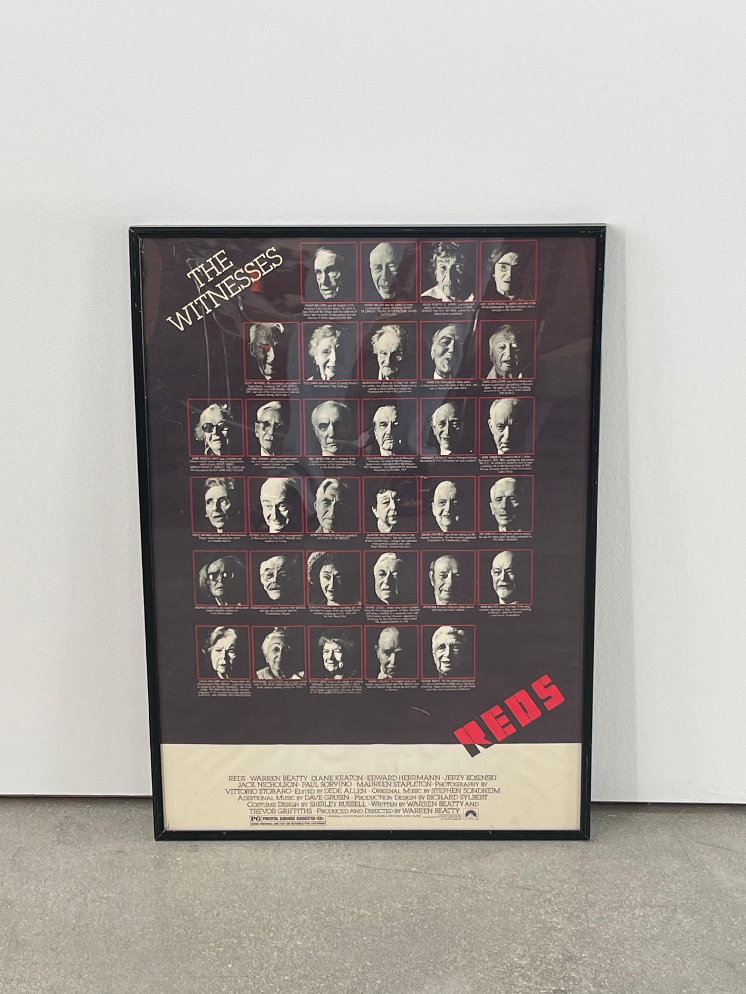 20th Century REDS Movie Poster by Warren Beatty, 1981 1