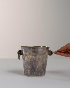 20th Century Regency Silver-Plated Ice Bucket in Urn Shape