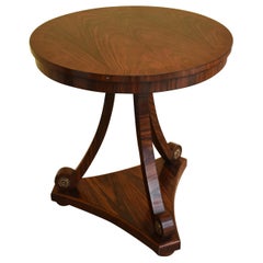 20th Century Regency Style Rosewood Occasional Table