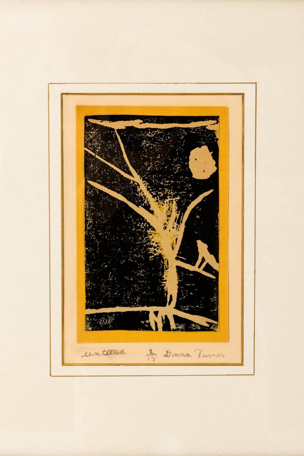 20th Century Relief Prints of Abstract Compositions 1