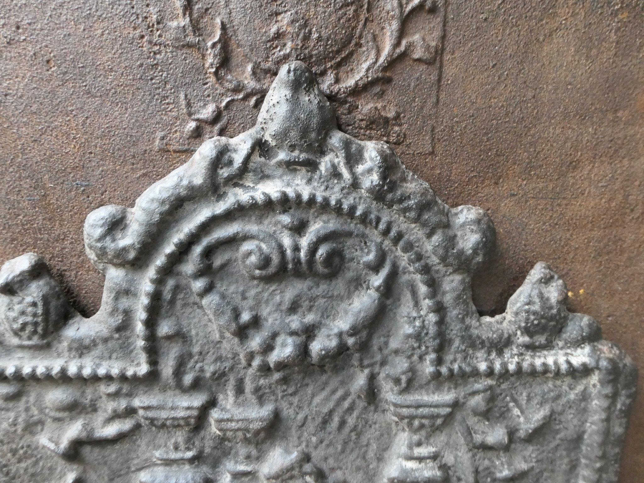 20th Century 'Religious Theme' Fireback / Backsplash, Gothic Style For Sale 1