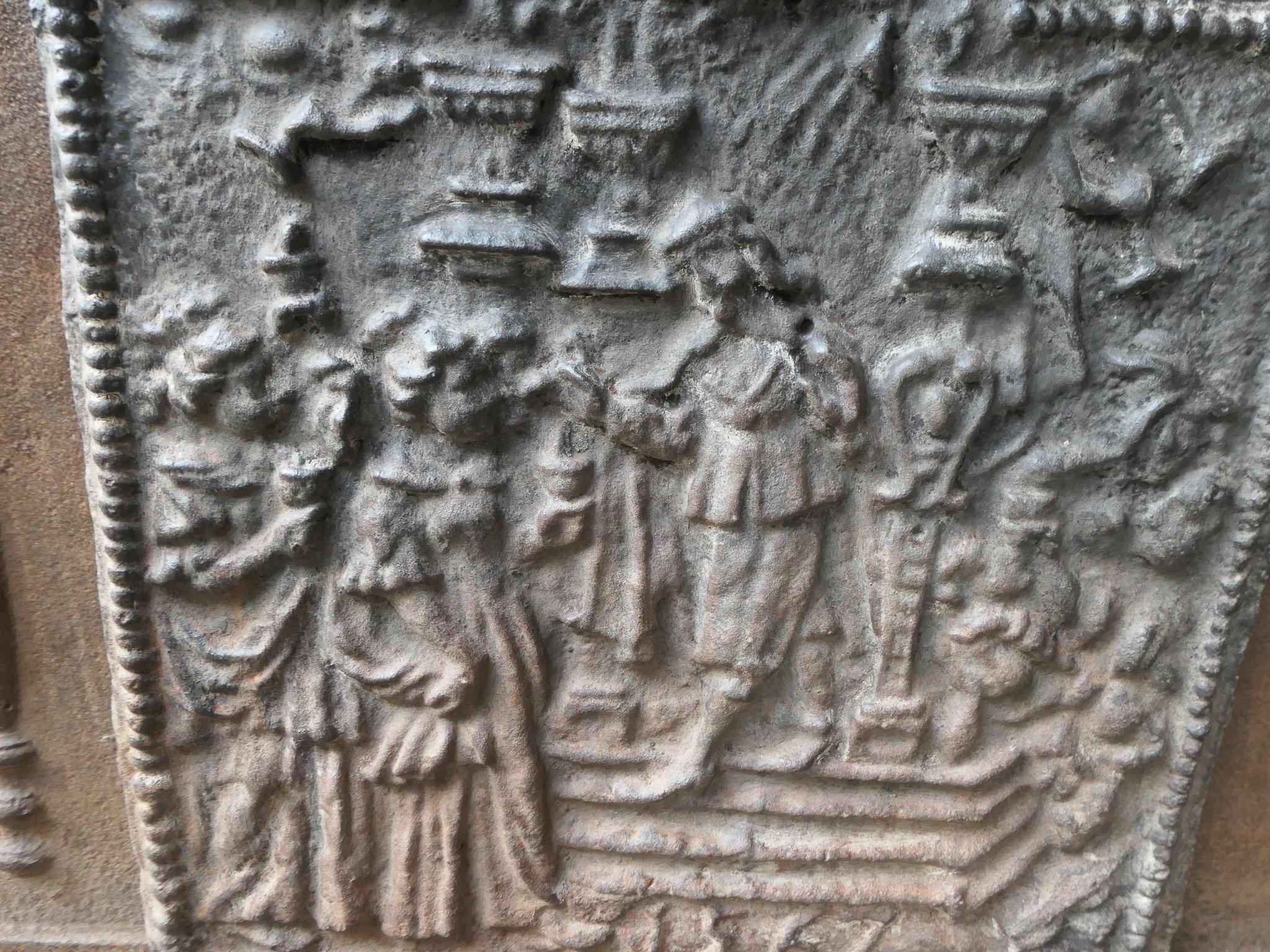 20th Century 'Religious Theme' Fireback / Backsplash, Gothic Style For Sale 2
