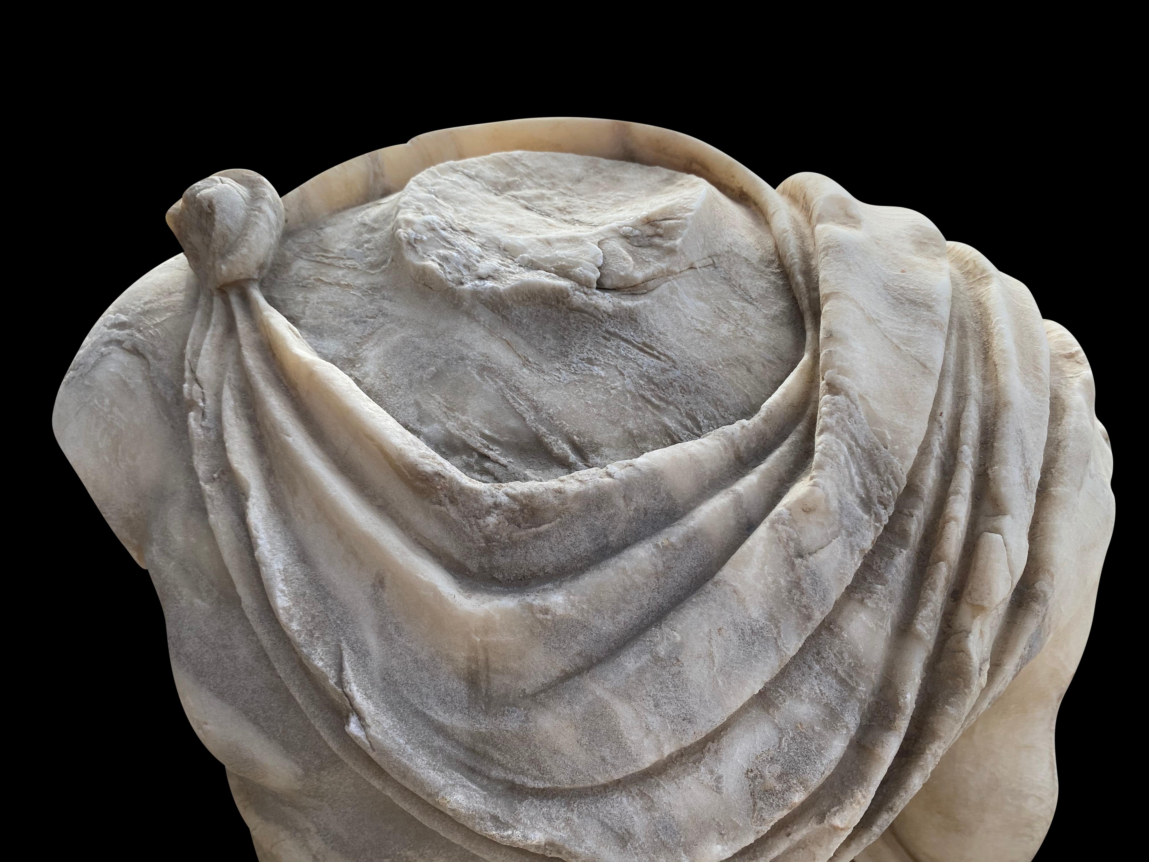 20th Century Replica of Greek Roman Marble Torso For Sale 10