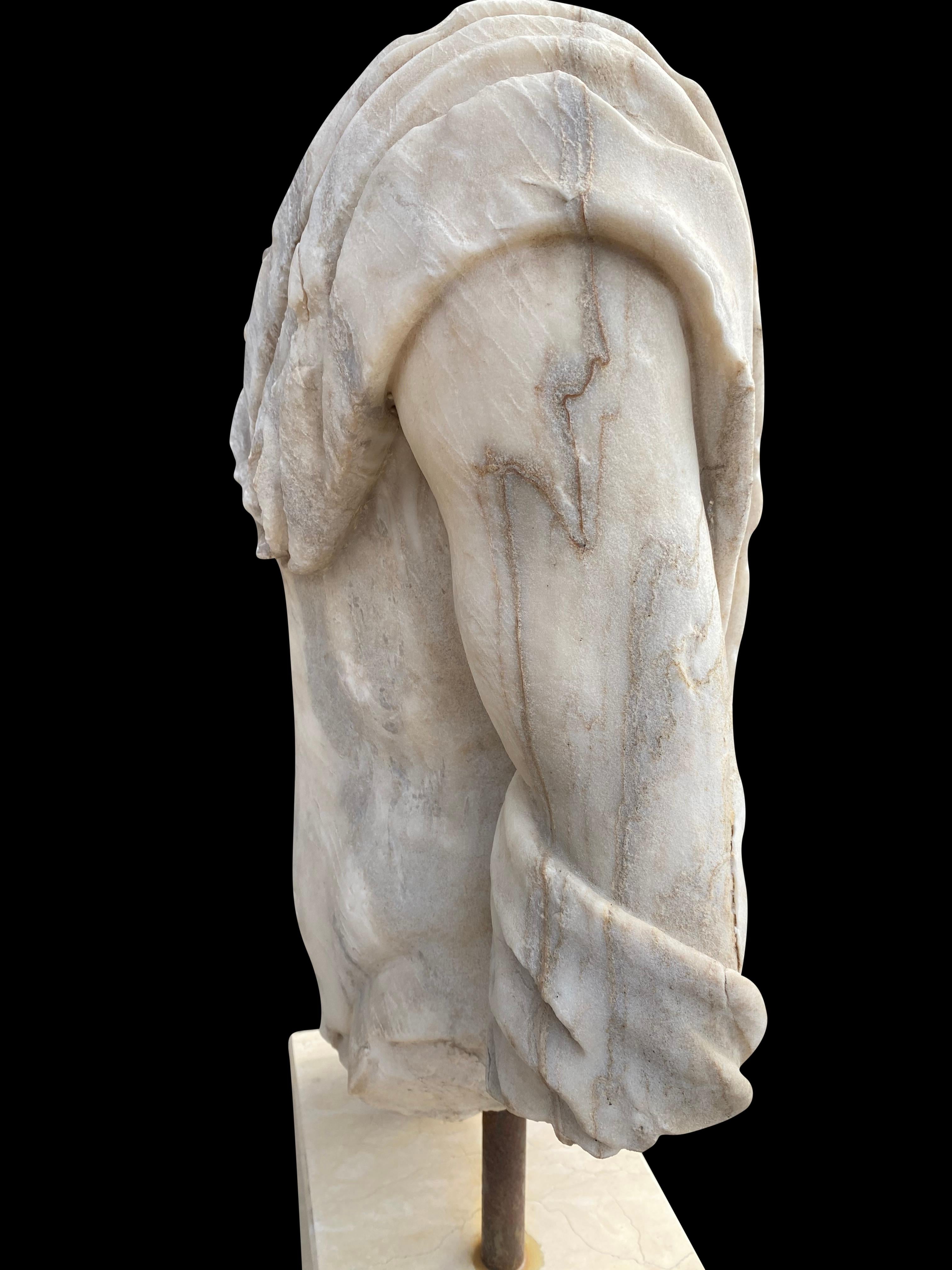 20th Century Replica of Greek Roman Marble Torso For Sale 13