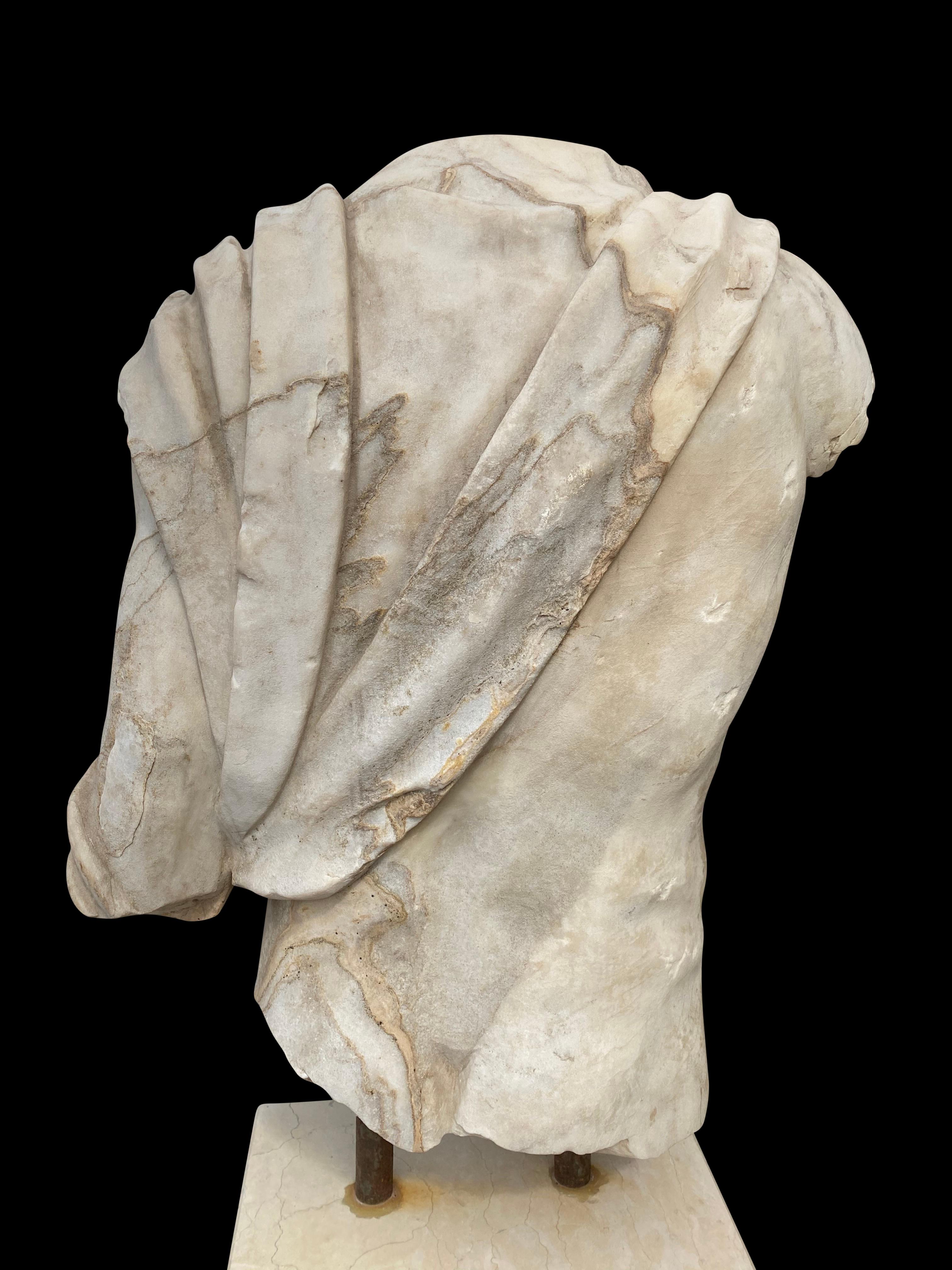 20th Century Replica of Greek Roman Marble Torso For Sale 5
