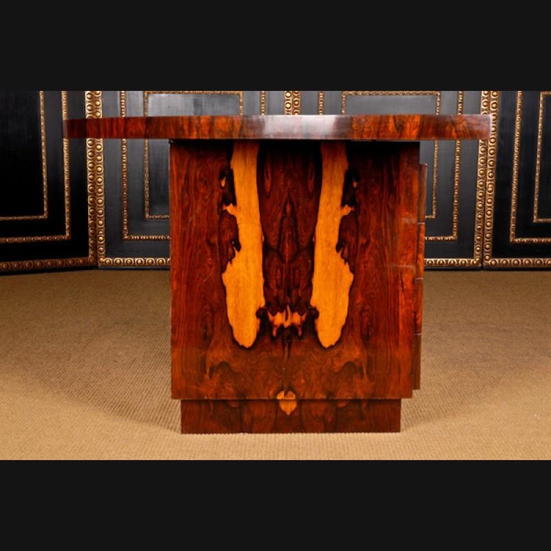 20th Century Representative Monumental Art Deco Desk 10