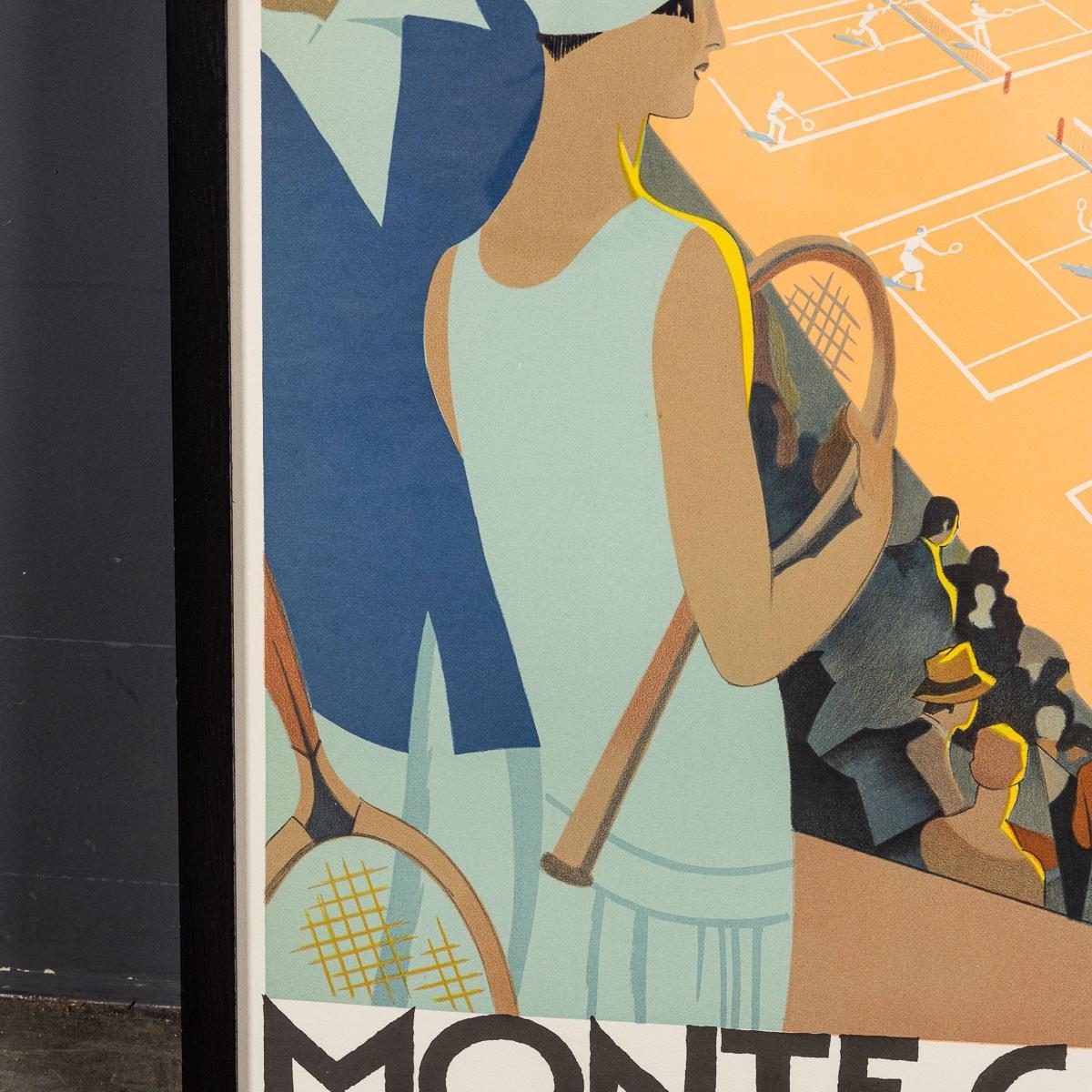20th Century Reprint Of Roger Broder's Monte Carlo Plm Poster, c.1983 5