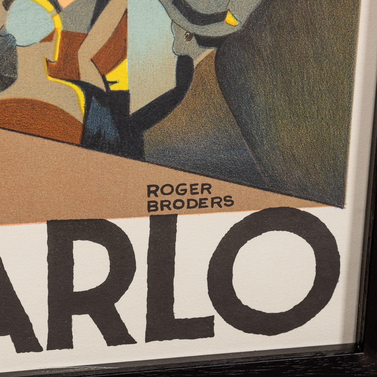 20th Century Reprint Of Roger Broder's Monte Carlo Plm Poster, c.1983 11