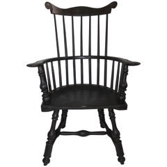 20th Century Reproduction of an 18th Century Butterfly Windsor Chair