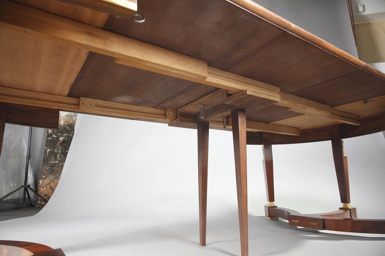 20th Century Return from Egypt Expanding Table by Maison Jansen For Sale at 1stDibs