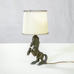 20th Century, Riccardo Scarpa Bronze Table Lamp 1950s