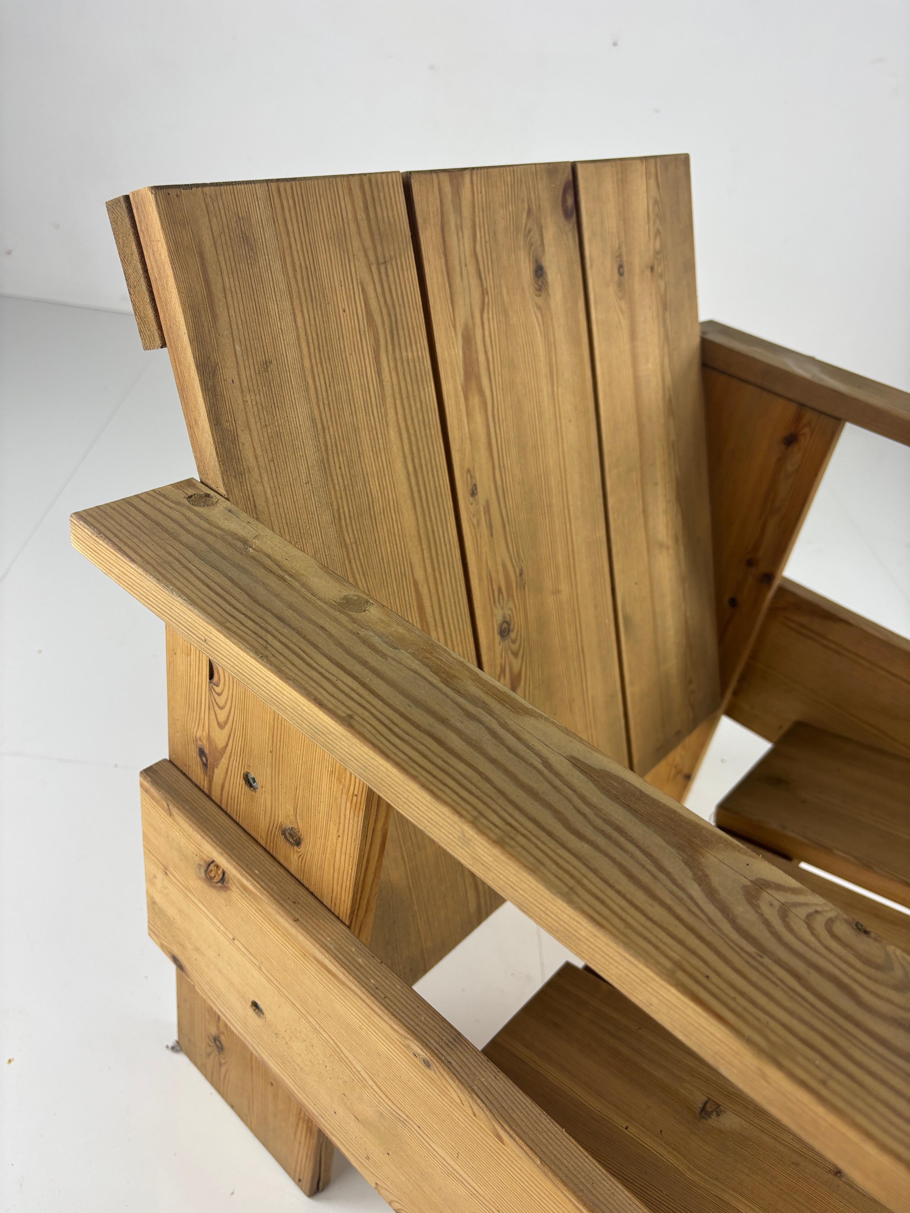Chaise à caisse 