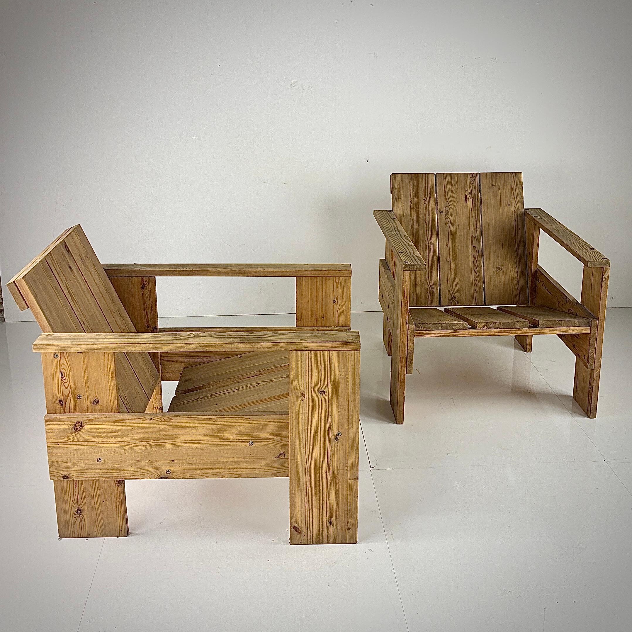 Chaise à caisse 