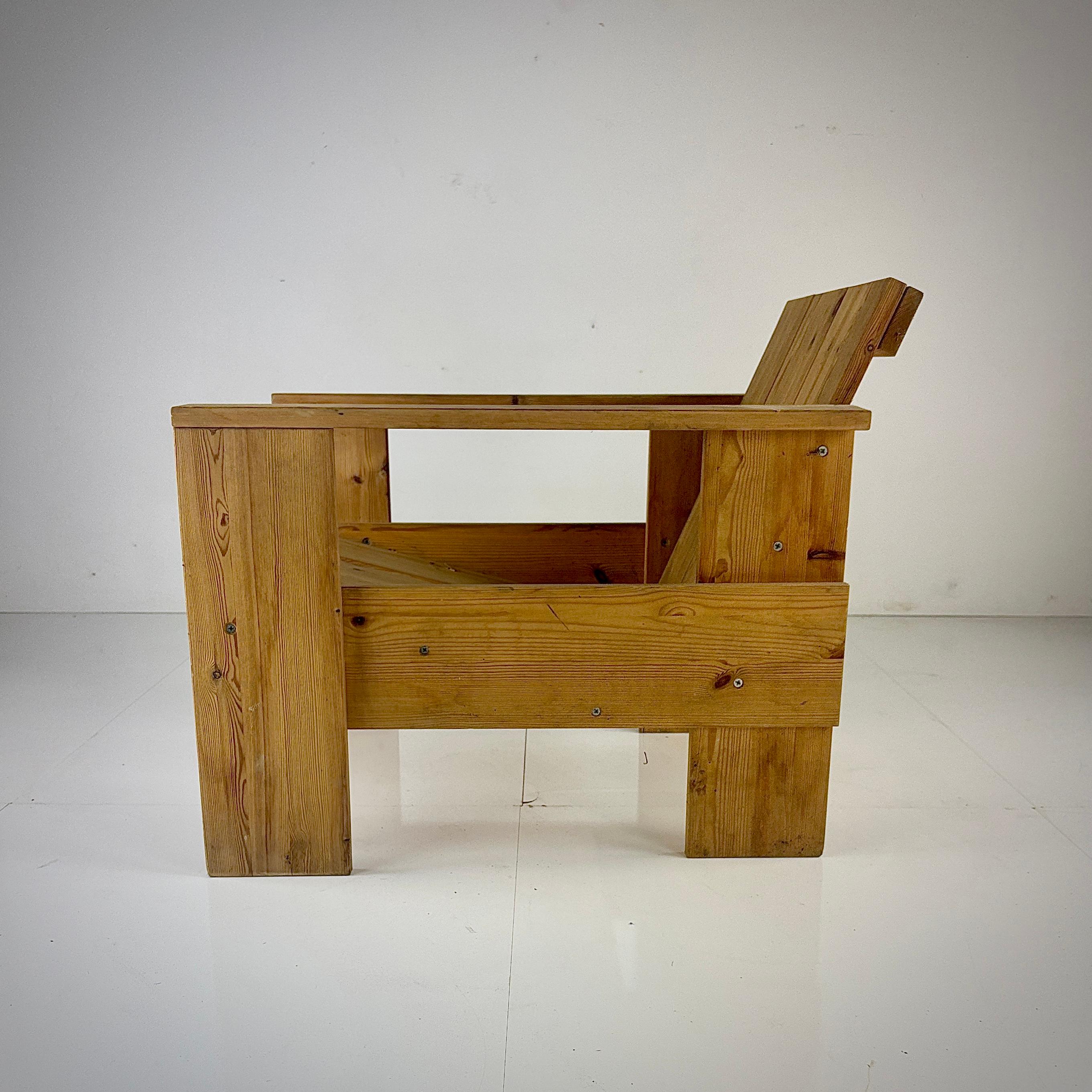 Chaise à caisse 
