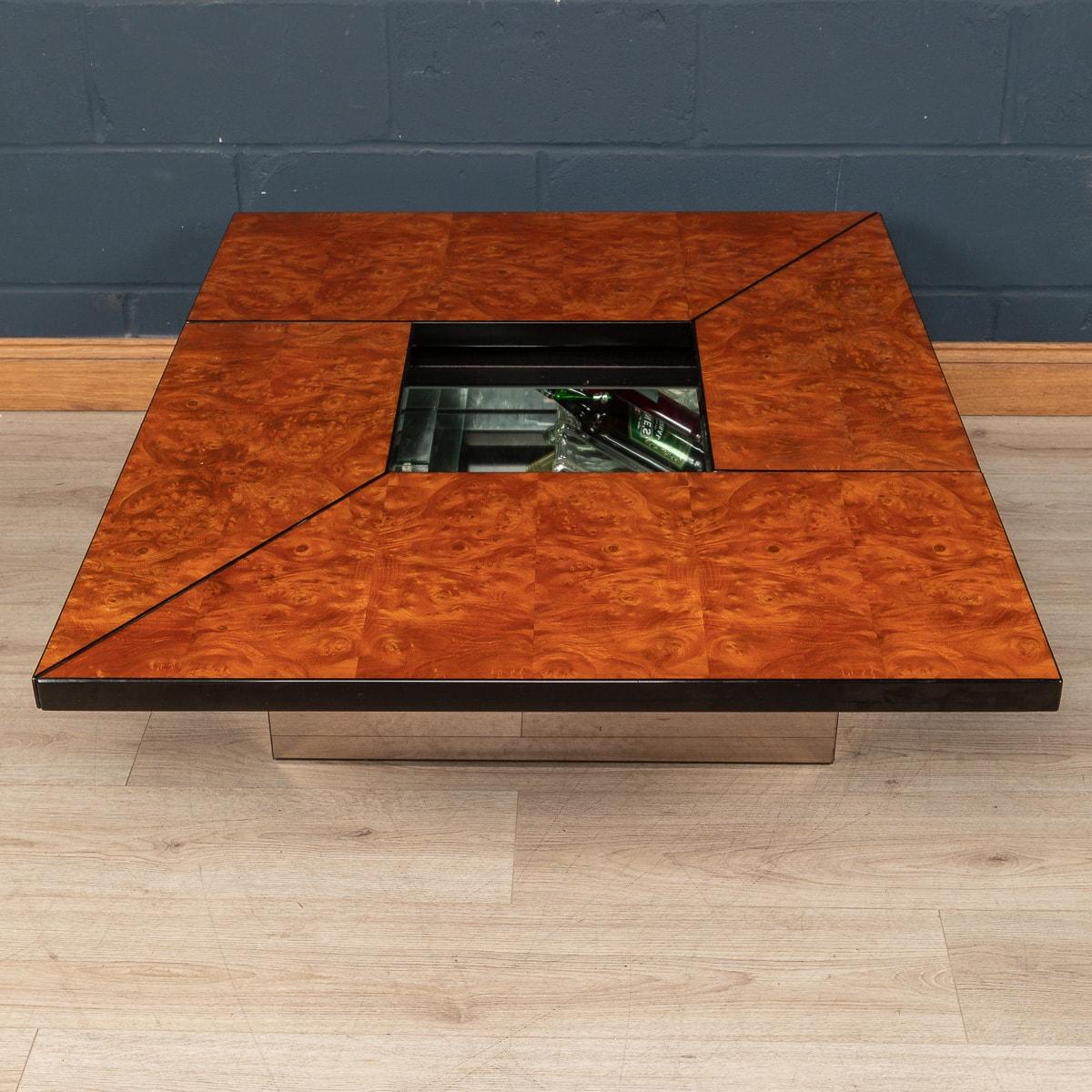 20th Century Roche Bobois Cocktail Coffee Table Designed by Paul Michel c. 1975 7