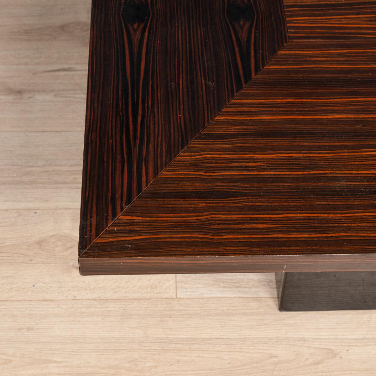 Roche Bobois Cocktail-Couchtisch des 20. Jahrhunderts, entworfen von Paul Michel, ca. 1975 (Metall) im Angebot
