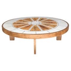 Vintage 20th Century Roger Capron Coffee Table "Modèle Pomone", 1960