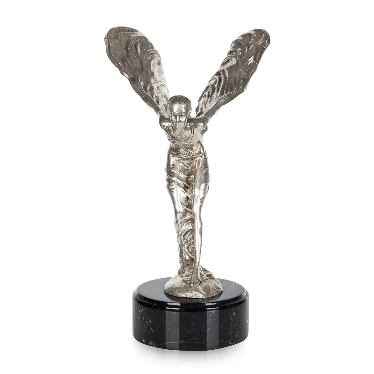 Metal 20th Century Rolls Royce 'Spirit Of Ecstasy' Statue For Sale