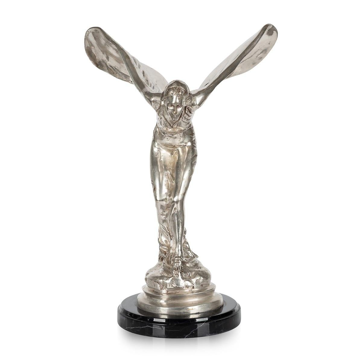 Metal 20th Century Rolls Royce 'Spirit Of Ecstasy' Statue For Sale
