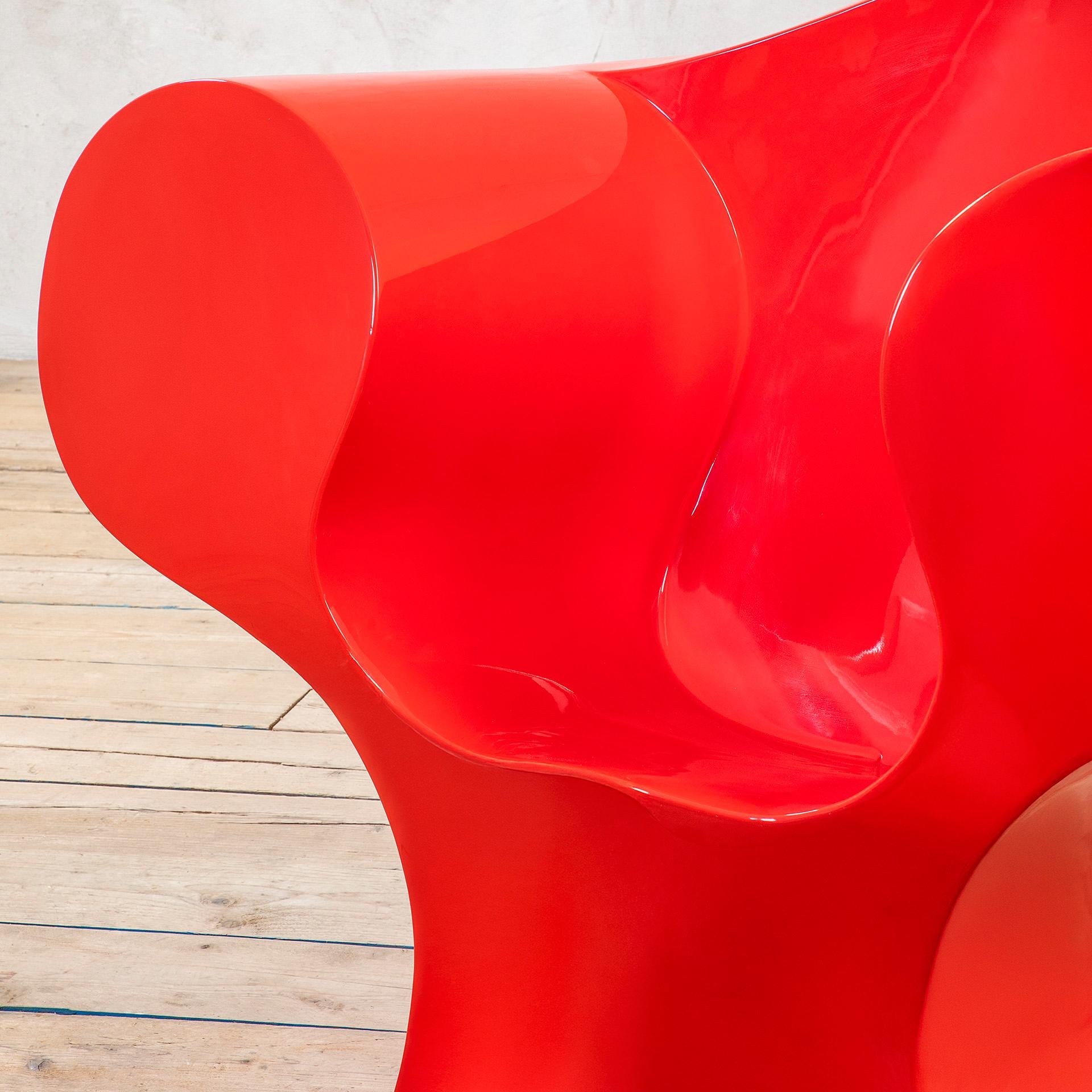 Mid-Century Modern 20th Century, Ron Arad for Moroso Armchair mod. The Big Easy For Sale