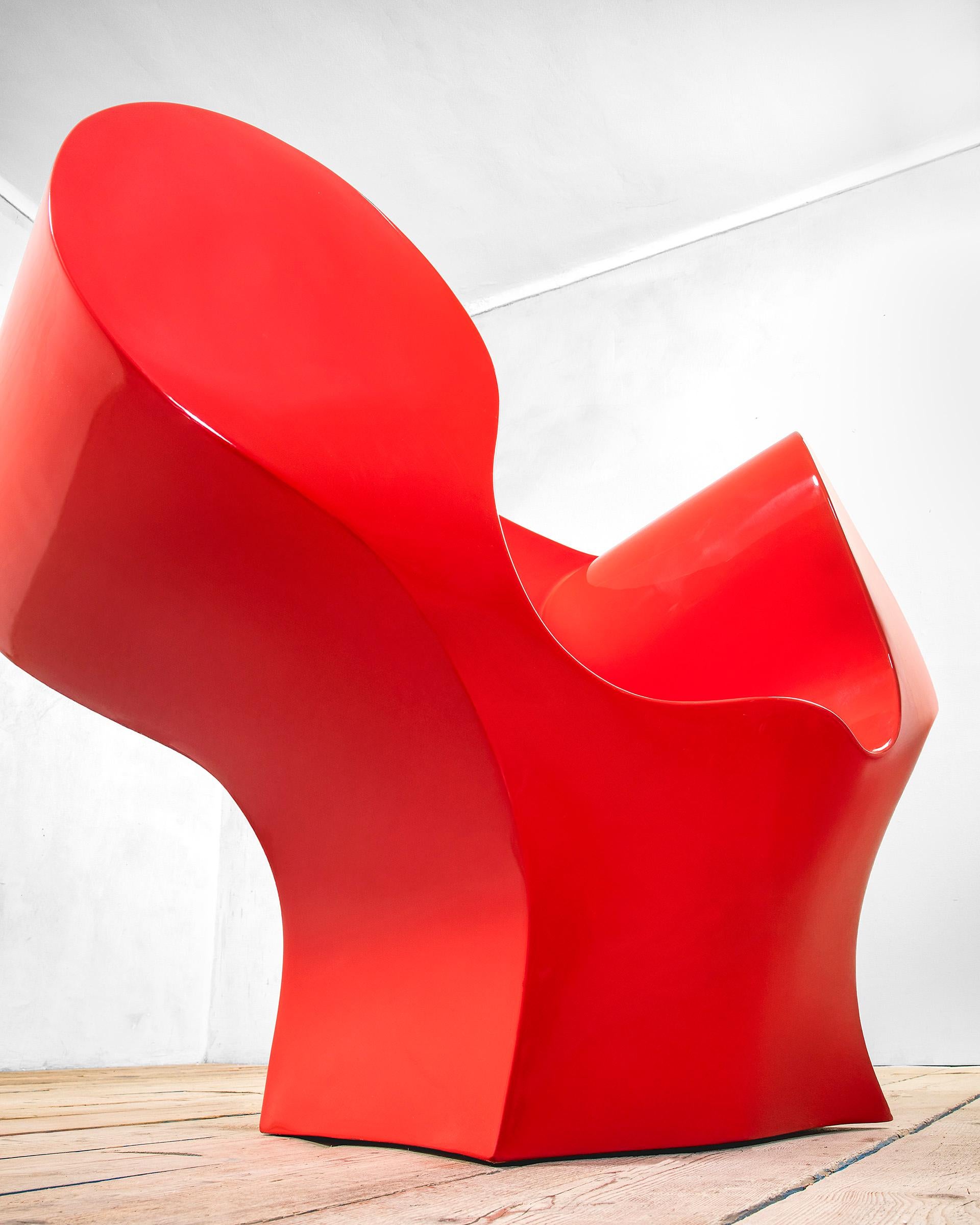 Late 20th Century 20th Century, Ron Arad for Moroso Armchair mod. The Big Easy For Sale