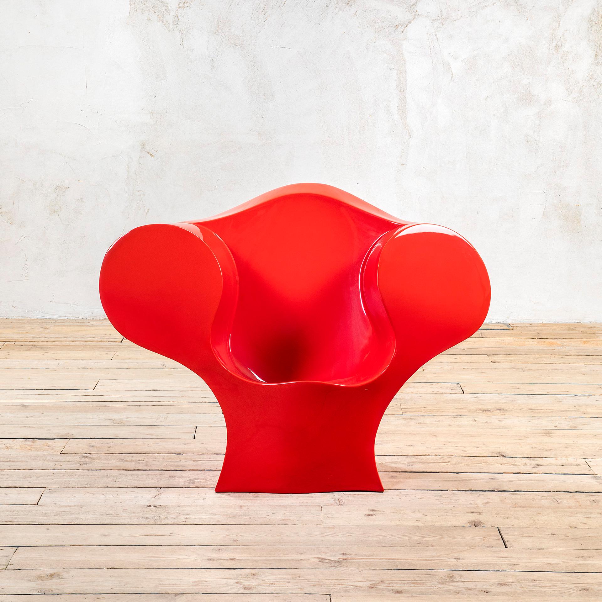 Plastic 20th Century, Ron Arad for Moroso Armchair mod. The Big Easy For Sale