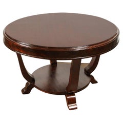 Antique 20th Century Rosewood Art Deco Center Table