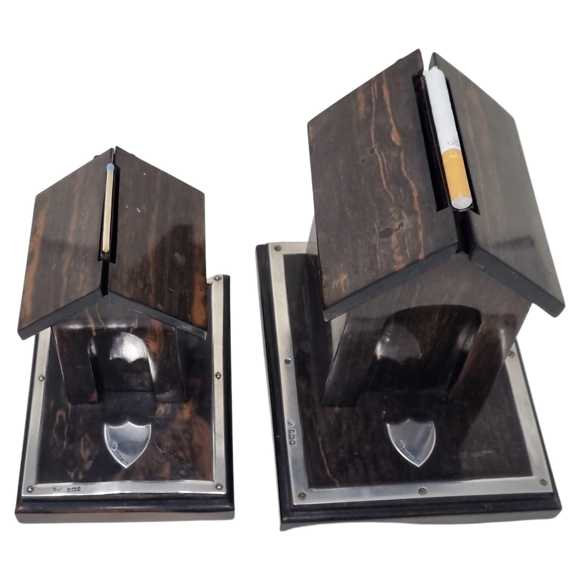 French Enamel Match Holder and Striker For Sale at 1stDibs