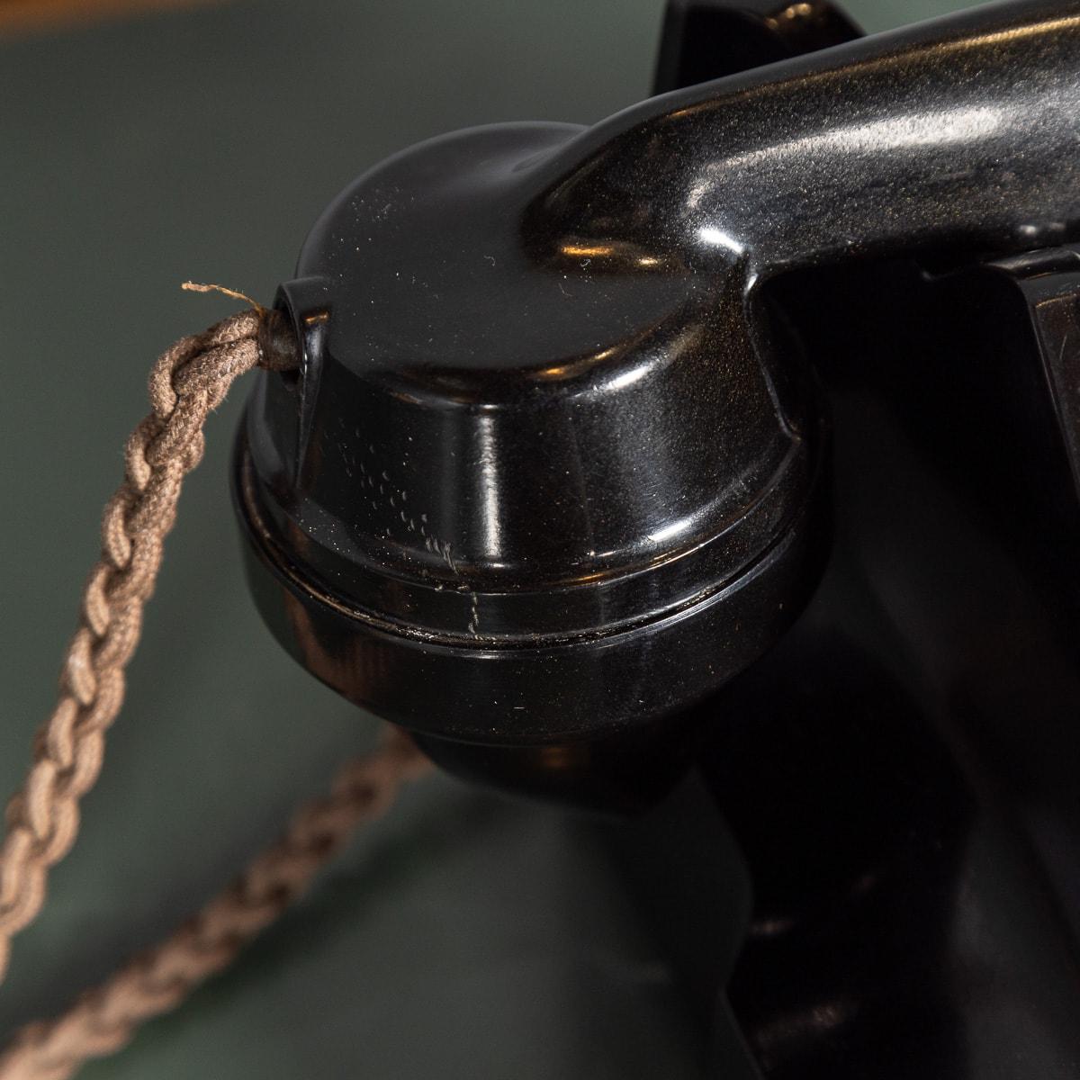 20th Century Rotary Bakelite Telephone c.1930 7