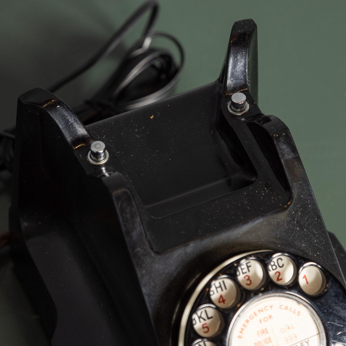 20th Century Rotary Bakelite Telephone c.1930 13