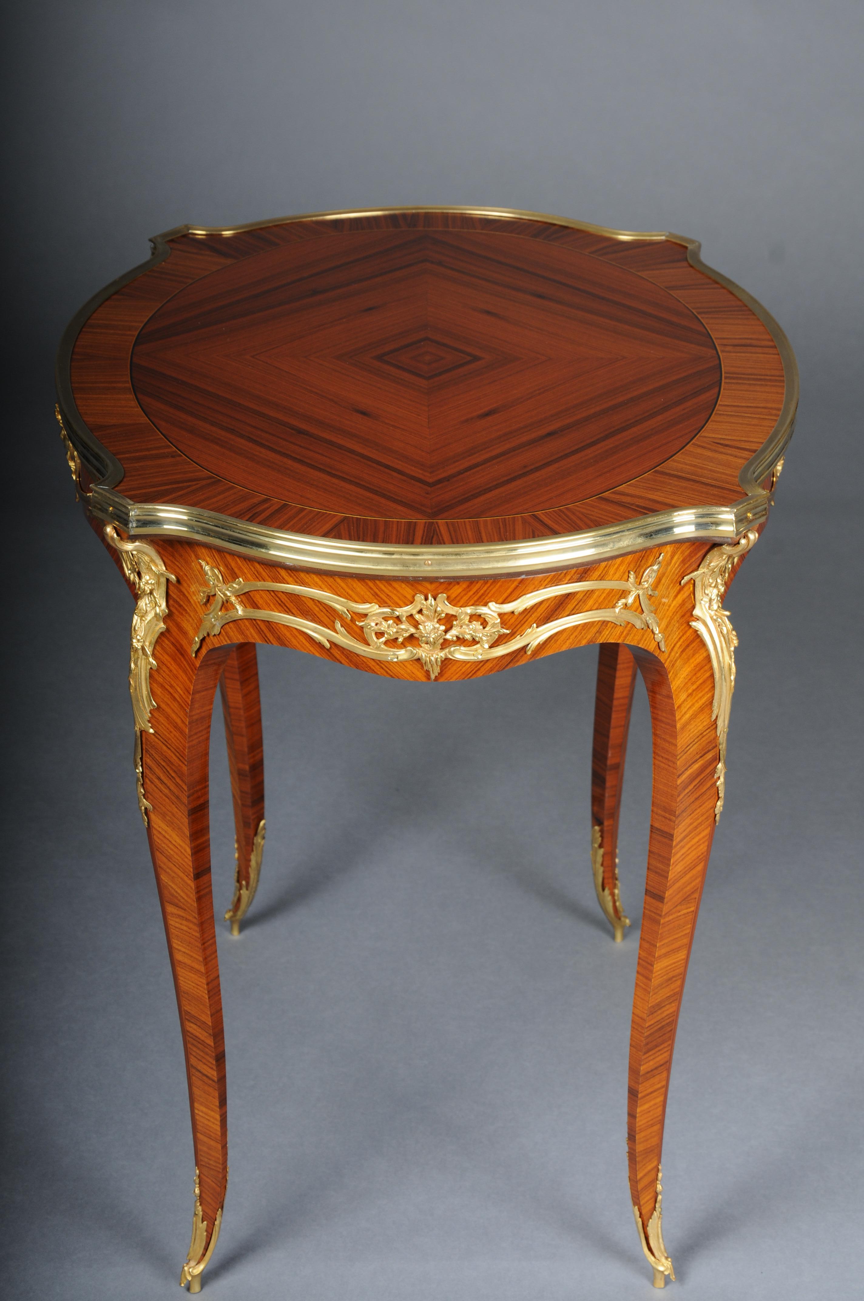 20th Century Royal Side Table Francois Linke, Paris #2 For Sale 4