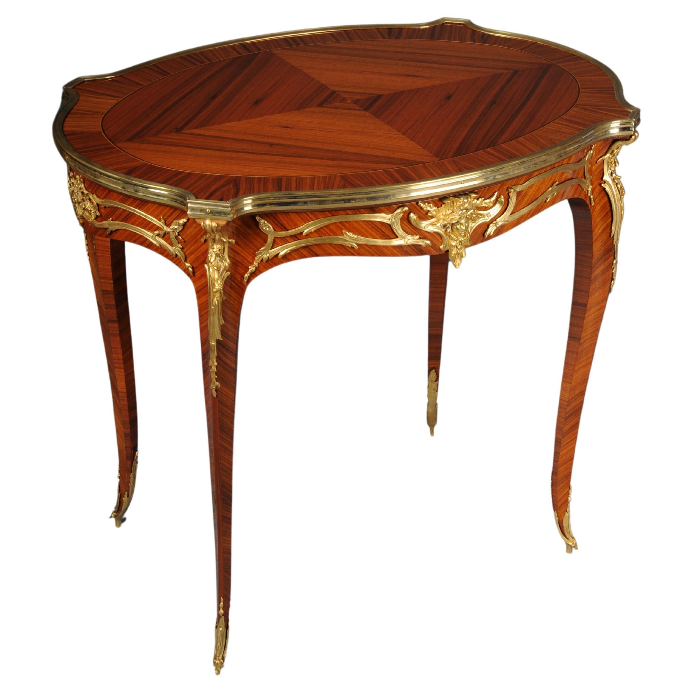 20th Century Royal Side Table Francois Linke, Paris #2